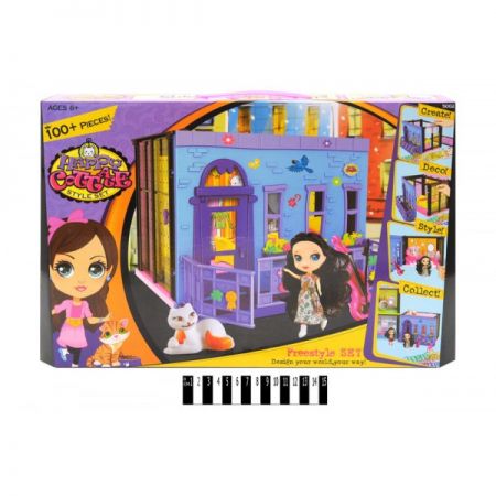 Будиночок "Littlest Pet Shop" 5002 збірний, з ляльками, меблями