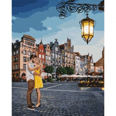 Картини за номерами Ідейка- Побачення у Гданську 40*50 см  (КНО4755)