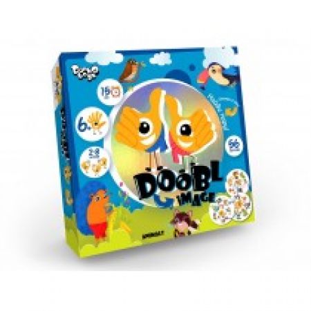 Игра настольная, большая «Doobl Image», развлекательная, русская, в кор.19*4*19см 	DBI-01-03