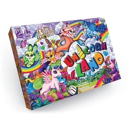 Настольная развлекательная игра "Unicorn Land" - Danko Toys DTG97
