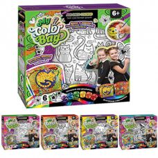 Набір для творчості "My Color Bag", сумка-розмальовка, міні, кор.24*24*6см (5шт) Артикул: MCOB-01-02