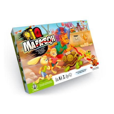 Ігра настільна "IQ Марафон" рус. у кор. 29*39*5см) G-IQM-01-01