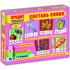 Игра "Эрудит. Составь слово. Вип.2 (рус.), КОРОБКА