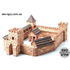 Керамический конструктор Замок Любарта ЛУЦК - керамический конструктор (70170) ,1800 дет.
