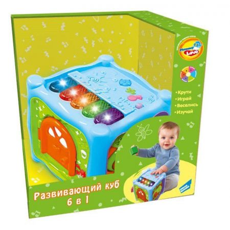 Розвиваючий куб MOMMY LOVE "6 в 1" (0913-38)