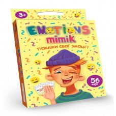 Карточная игра "Emotions Mimik" укр Артикул: ДТ-МН-14-18