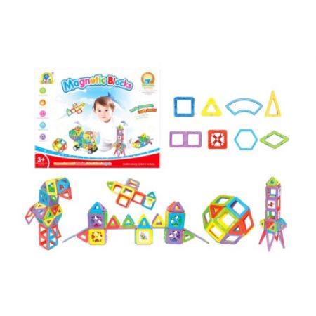 Конструктор магнітний 44 дет, в кор. 41,8*33*5,8см Бренд: NoName Артикул: 3366-3