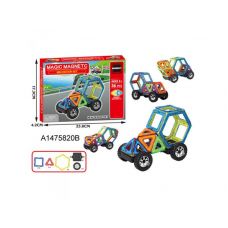 Конструктор магнитный MAGIC MAGNETIC 36 деталей FK678
