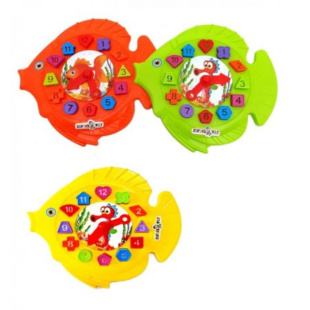 Гра "Рибка", годинник, сортер, 31*29см, пак. 35*30см, ТМ KINDER WAY, Україна