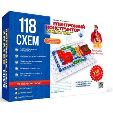 Конструктор Знавець-Znatok (118 схем) (70820)