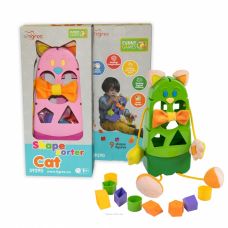 Развивающая игрушка-сортер "Котенок" в коробке Арт: 39290