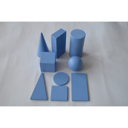 Набір геометричних тіл і фігур, об'ємних А 371.Komarovtoys.