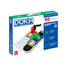 Конструктор электронный Doka Альтернативная энергия" 50 схем" Артикул: D70711