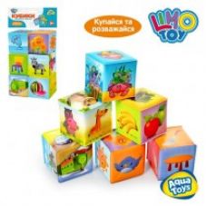 Кубики для купания, 6шт в наборе Limo Toy, пак. 15*23*7см Бренд: LIMO TOY Артикул: M0257