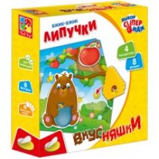 Вжик-вжик Липучки "Смаки", в кор. 19*19*5см, Україна, ТМ Владі Тойс Бренд: Владі Тойс Артикул: VT1302-18