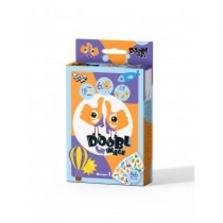 Гра настільна, міні Doobl Image, розважальна, російська, в кор. 9*2*15см Бренд: Danko Toys Артикул: DBI-02-01