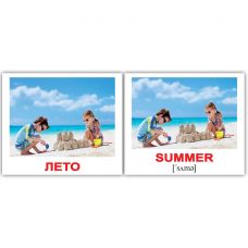 Комплект карток "Seasons/Пори року" МІНІ 40
