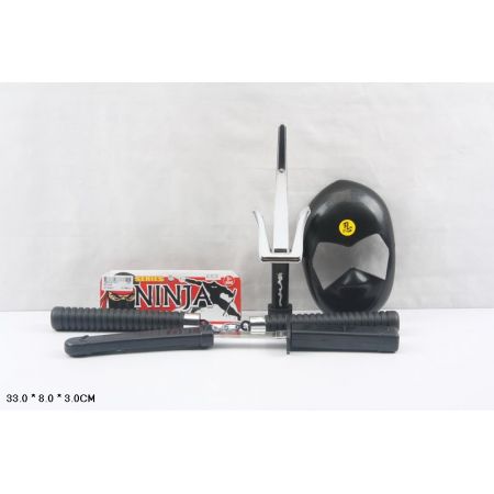 Набір ніндзя RZ1328 (120шт/2) у пакеті 33*8*3см