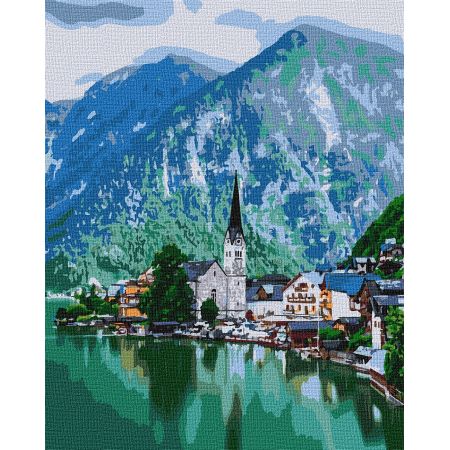 Картина за номерами Ідейка - Затишне містечко 40*50 см KHO2279