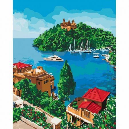 Картина за номерами Острів надії, Ідейка 40*50 см  КНО2276