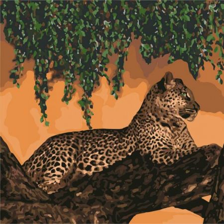 Картина за номерами Ідейка- Хижі думки 40*40см КНО4179