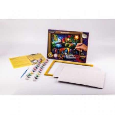 Картина за номерами, велика, кор. 35*25*3см Виробник Danko Toys Артикул: KN-01-06