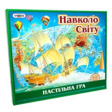Настольная игра Strateg Вокруг Света на украинском (724) 