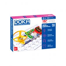 Конструктор електронний Doka Перші кроки в електроніці (А)"" Артикул: D70709