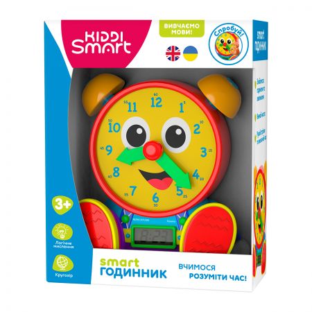 Інтерактивна двомовна іграшка, що навчає – Smart-годинник Артикул: 407752-43