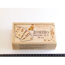 Дерев'яна гра "Доміно Числа та Цифри" (Код: 90051)